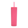 Frosted Straight Straw Bottle