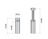 Small Chassis Graphics Card Bracket