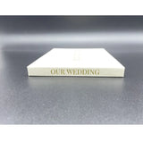 Wedding Video Linen Greeting Card
