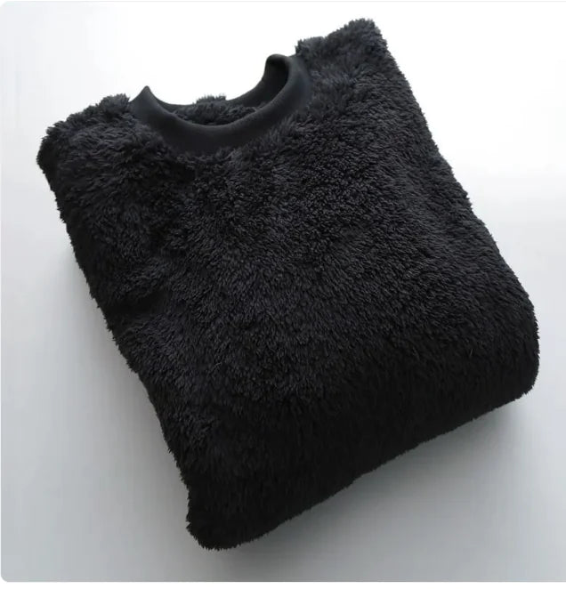 Men's Plus-Size Warm Knit Sweater