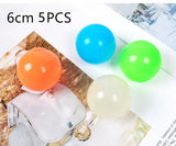 GlowSqueeze Sticky Ball Toy