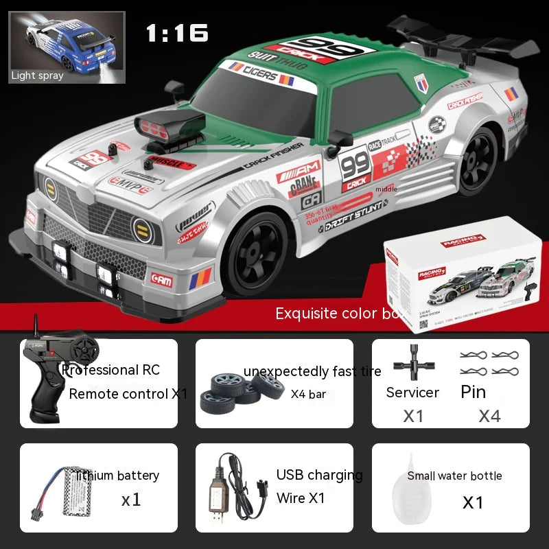 High-Speed RC Drift Car, 2.4G Remote Control, 1:16