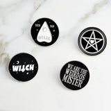 Heart Pentagram Pin