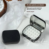 Manicure Watercolor One-piece Flip Small Mini Palette