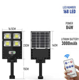 New Solar Double Row Street Light