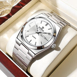 Men's Stainless Steel Quartz Watch