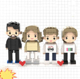 Photo Character Building Blocks Puzzle