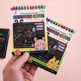 Creative Graffiti Children's Colorful DIY Scraping Painting