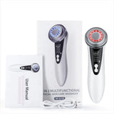 Iontophoresis Facial Skin Care Device with LED Light Therapy