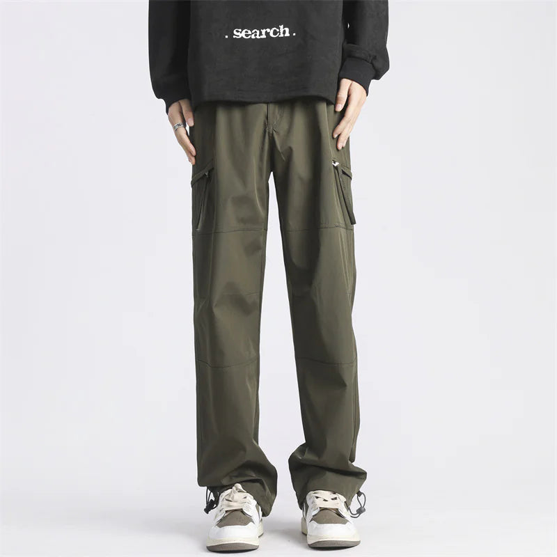 Men's Solid Color Workwear Pants