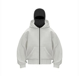 Fleece-Lined Double Hood Sweater