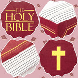 Christmas Bible Plush Pillow