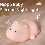 LED Silicone Light Children's Bedroom Eye Protection Small Night Lamp