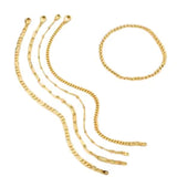 Golden Ball Bracelet Set