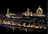 Creative Handmade City Night Scene Scraping Painting