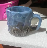 400ml Resin Mineral Crystal Coffee Mug