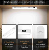 SmartGlow Motion Sensor Cabinet Light with Battery Display