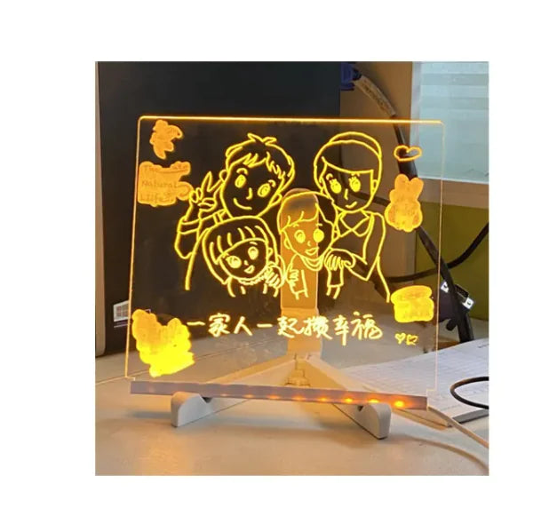 DIY Luminous Message Board