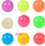 GlowSqueeze Sticky Ball Toy