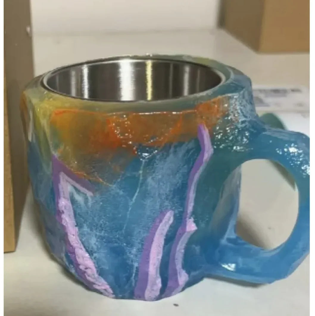 400ml Resin Mineral Crystal Coffee Mug