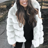 Women's Luxury Faux Fur Jacket