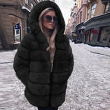 Women's Luxury Faux Fur Jacket