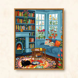 DIY Cat Digital Oil Painting