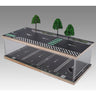 Simulation Parking Lot Parking Garage Scene Alloy Car Model Toy Car Display Stand Acrylic Dust Box