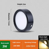 Non-Perforated Ceiling Light