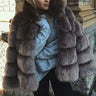 Women's Luxury Faux Fur Jacket