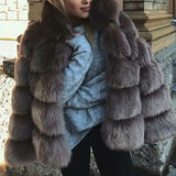 Women's Luxury Faux Fur Jacket