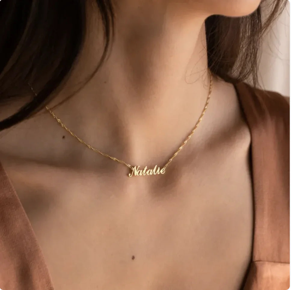 Fashion Handwritten Name Necklace