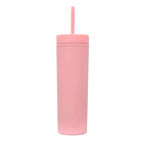 Frosted Straight Straw Bottle