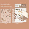3D Cabin Landscape Stickers