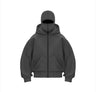 Fleece-Lined Double Hood Sweater