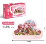 Sakura Castle LED Light Building Blocks