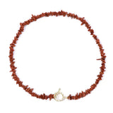 Natural Stone Bead Necklace