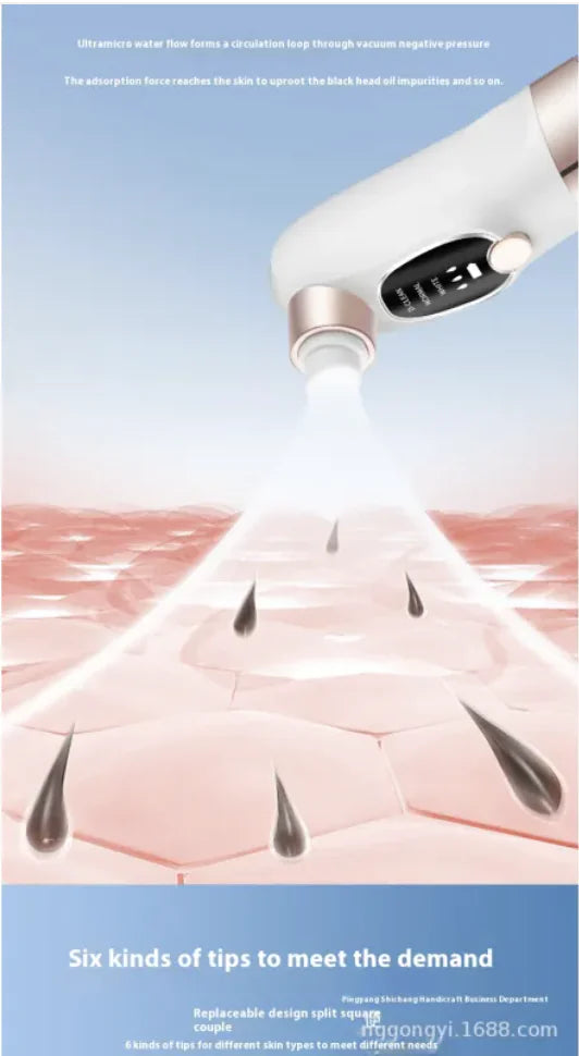 Electric Oxygen Injection Skin Spray for Pore Cleaning