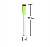 Eco-Friendly Whiteboard Markers with Eraser - 8-Piece Set for Kids