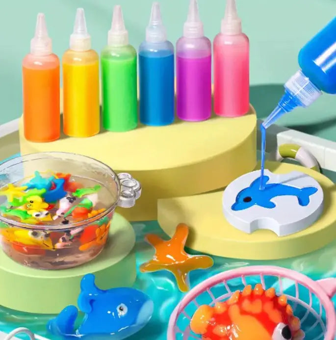 DIY Material Vaporeon Toy Set