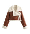 Women's Vintage Faux Leather Jacket