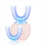360° Automatic Electric Toothbrush, Waterproof U-Shape with Blue Light Whitening & USB Charging