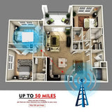 Indoor Smart TV Signal Antenna
