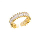 Rainbow Zircon Rhinestone Ring for Women