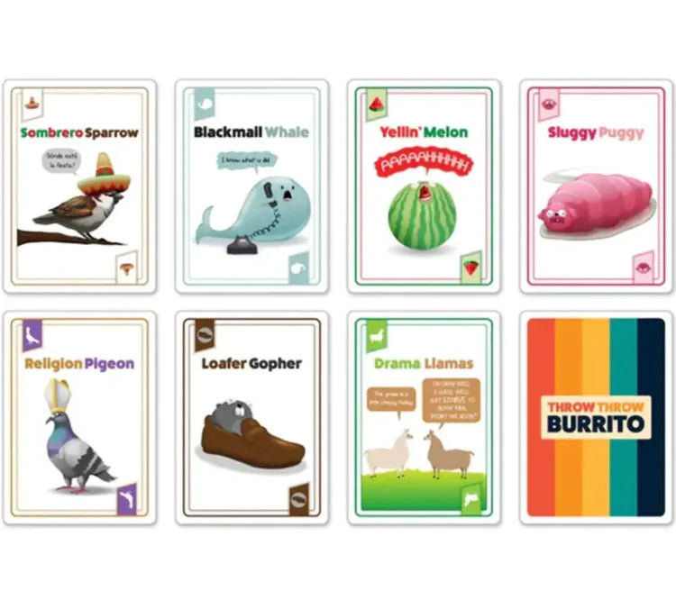 Throw Throw Burrito Card Game