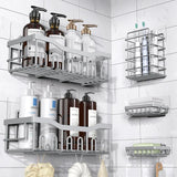 Bathroom Punch-free Storage Rack Wall-mounted Wall Mount