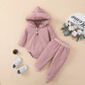 Winter Hooded Two Piece Romper
