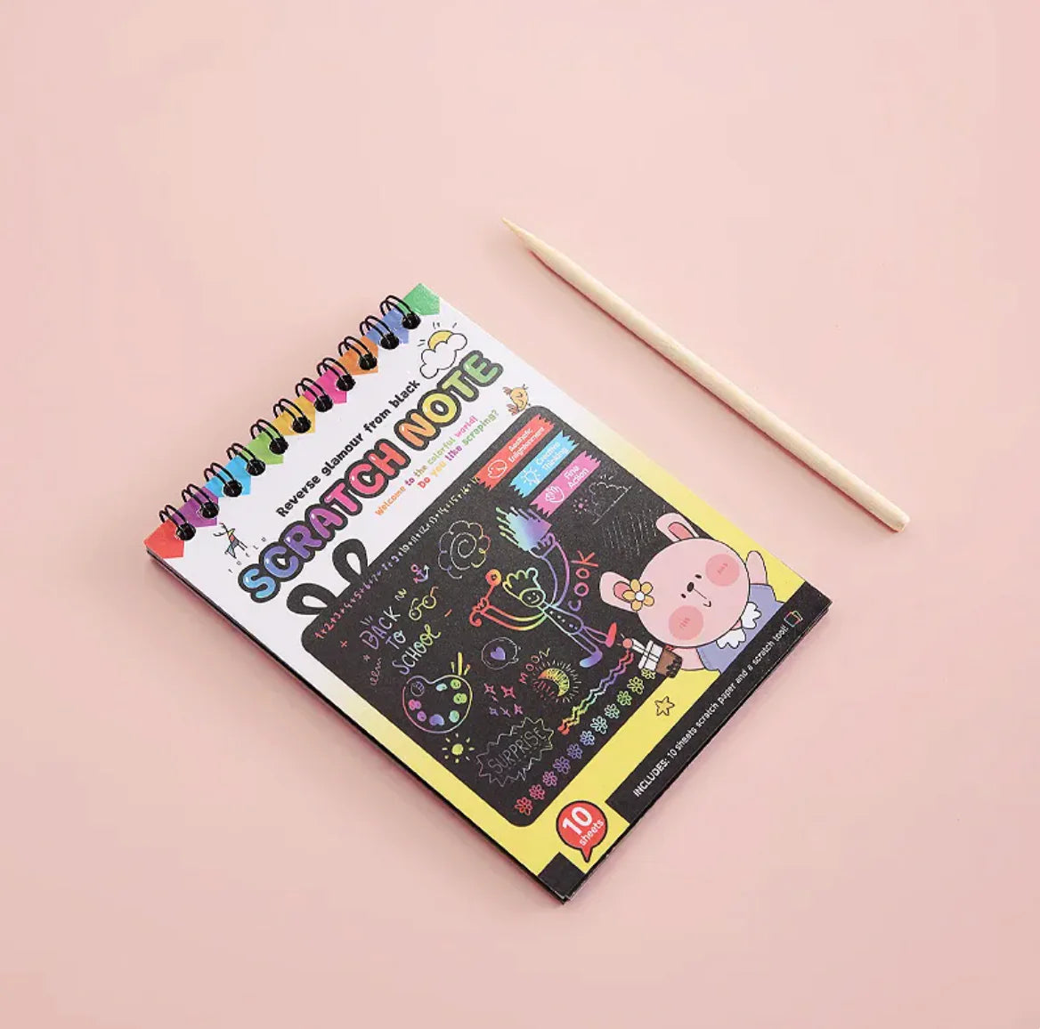 Creative Graffiti Children's Colorful DIY Scraping Painting