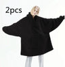 Comfortable Loose Double-Sided Fleece Thicker Wearable Blanket