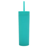 Frosted Straight Straw Bottle